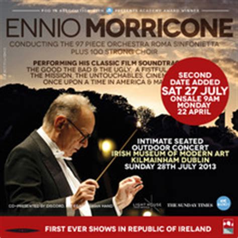 Ennio Morricone Tour Announcements 2023 & 2024, Notifications, Dates ...