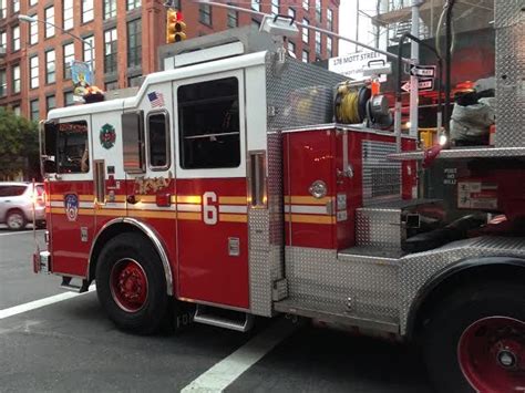 FDNY Tiller Ladder 6-Chinatown | Fdny, Fire trucks, Fire apparatus