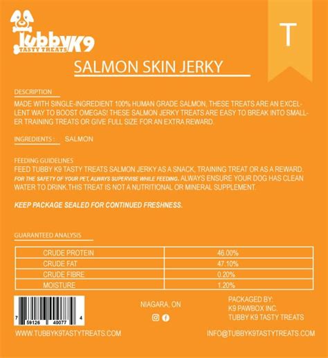 Salmon Skin For Dogs - Healthy Dog Treats - TubbyK9 Tasty Treats