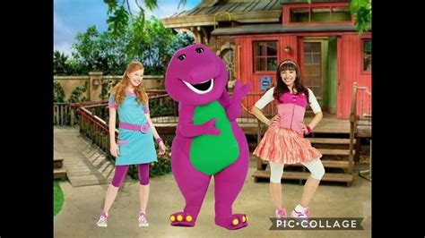 Kiki & Marina Visits Barney - YouTube