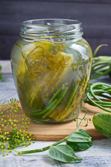 Lacto-Fermented Pickles with Garlic Scapes Recipe - Cook.me Recipes