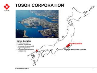 Tosoh Bioscience About Us 11c Linkedin | PPT