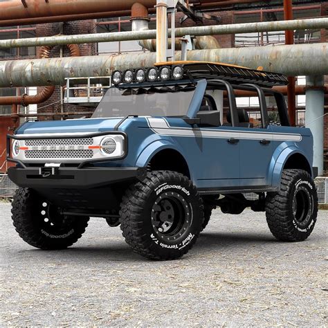 Lifted 2021 Ford Bronco "SEMA Star" Looks Like a Heavy Hitter ...