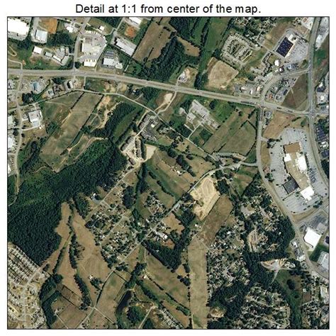 Aerial Photography Map of Maryville, TN Tennessee