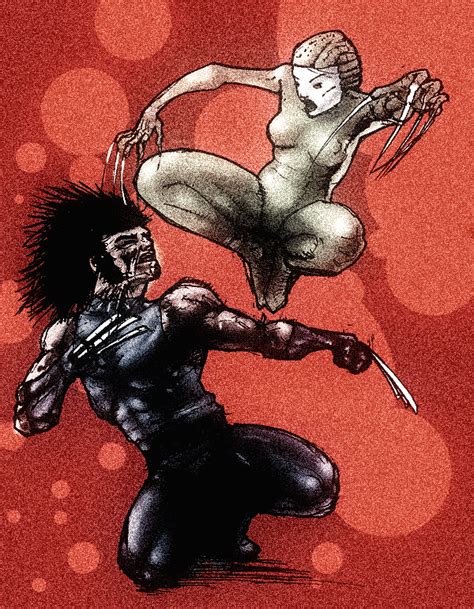 wolverine vs lady deathstrike by chandler0 on DeviantArt