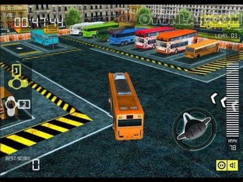 Bus Parking Games Bus Game Child Bus Game - YouTube