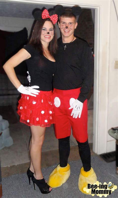 Mickey and Minnie Mouse Inspired Couple's Costume