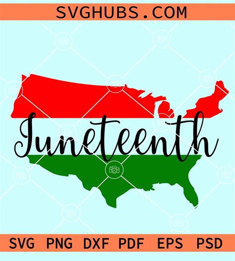 Juneteenth USA flag svg, Juneteenth svg file, Juneteenth flag svg, 1865 Juneteenth Day Svg