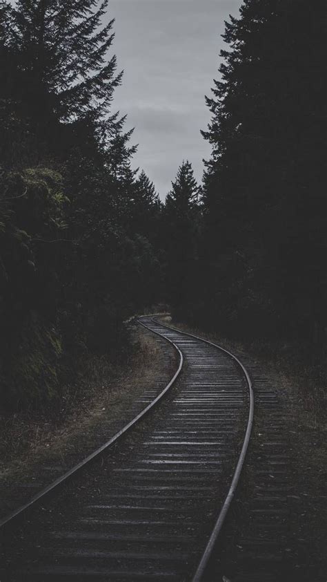 Dark Rail Roads - IPhone Wallpapers