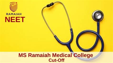 MS Ramaiah Medical College Cut-Off 2021 - Get Qualifying Marks, Previous Year Cut Off