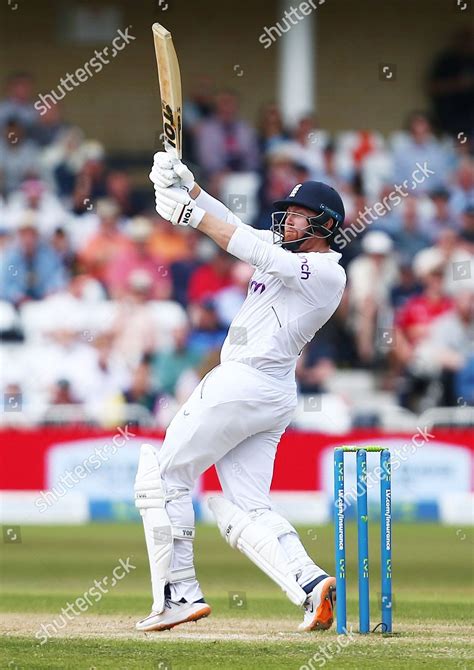 Jonny Bairstow England Batting Editorial Stock Photo - Stock Image ...