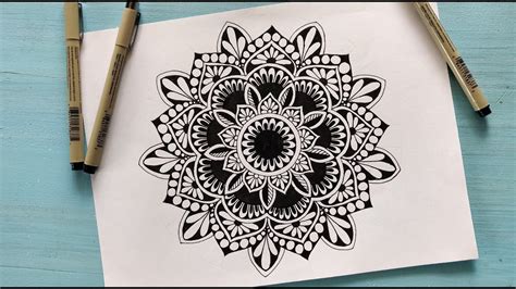 How To Make Mandala Drawing Step By Step - vrogue.co