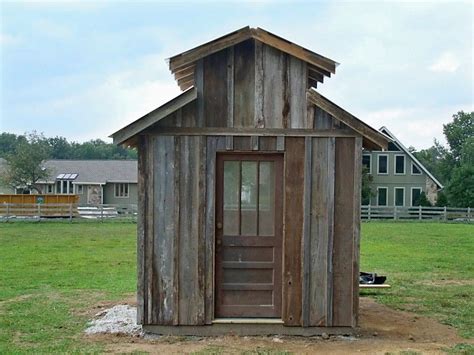 Old Barn Wood, New Well Pump House | Water well house, Pump house, Shed homes