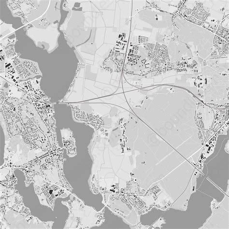 Potsdam - Figure-ground Vector Map | Boundless Maps