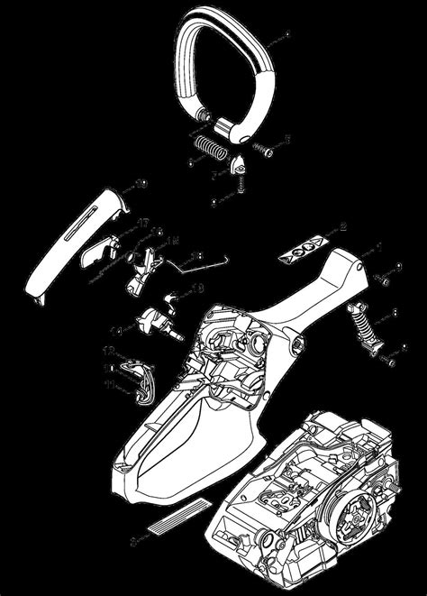 Exploring the Inner Workings of Stihl Chainsaw MS 271: A Parts Diagram