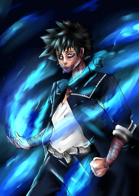 ArtStation - Dabi fanart from My Hero Academia