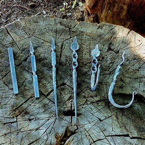 From the beginning to the end #blacksmith #forged #forgedhook #working ...