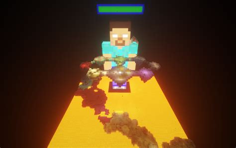 Herobrine Boss Fight 1.17.1, creation #17049