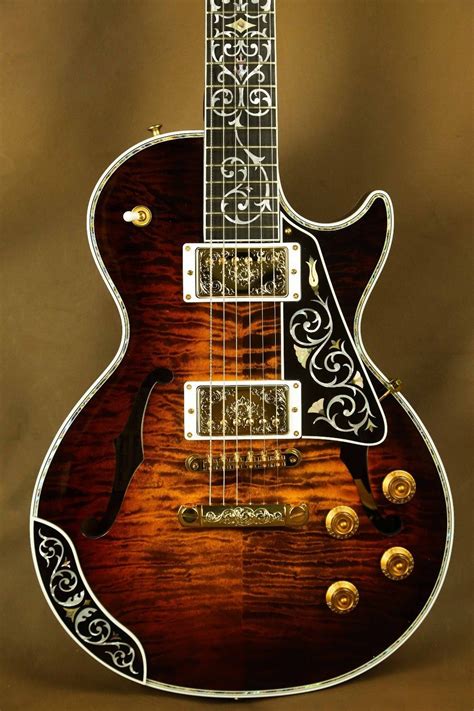 Gibson Les Paul Super Custom Carved Art Piece Electric Guitar | Custom ...