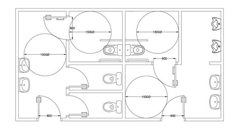 Public Toilet Dimensions