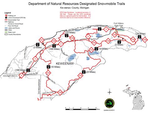 Trailside Lodging LLC - Snowmobile Trail Maps