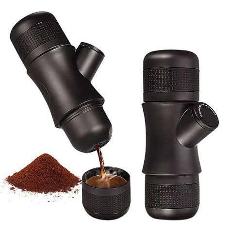 Mini Espresso Coffee Maker Portable Coffee Maker Handheld Manual Pressure Coffee Machine for ...