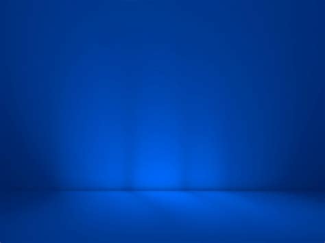 Premium Photo | Empty room blue light background