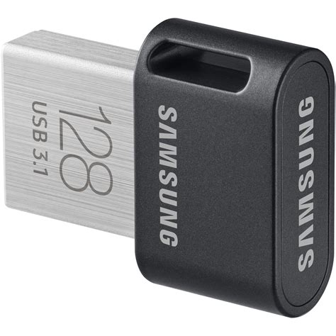 Samsung Fit Plus 128 GB USB 3.1 Flash Drive - Black | Novatech