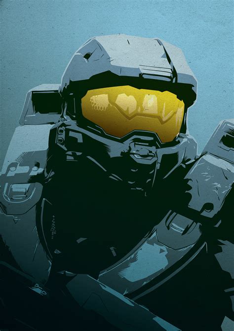 Master Chief Halo Concept Art