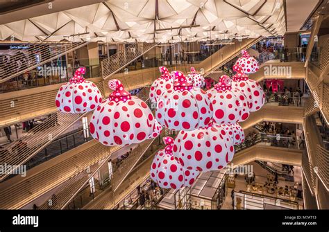 Japan, Tokyo City, Ginza District, Mall interior Stock Photo - Alamy