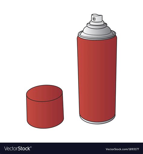 Spray paint can Royalty Free Vector Image - VectorStock