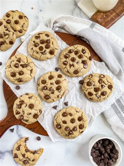 Oat Flour Chocolate Chip Cookies - Caitlin's Table