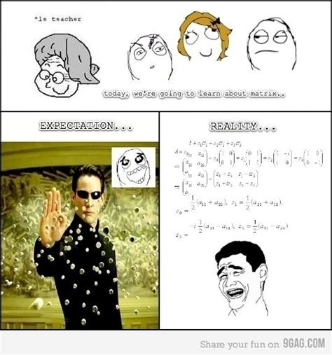 Matrix | Math humor, Math jokes, Imagination quotes