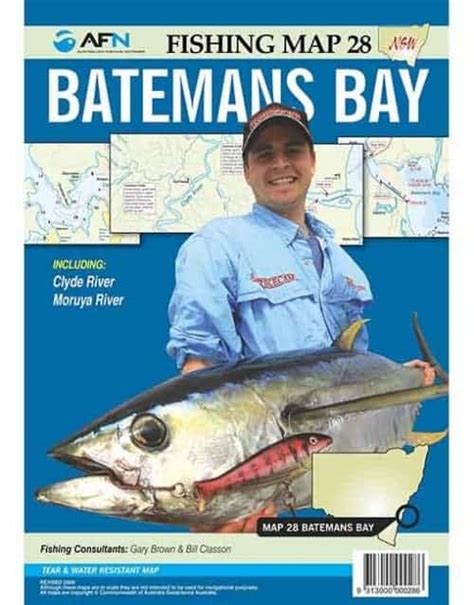 Batemans Bay - (AFN Fishing Map) - A.B.C. Maps