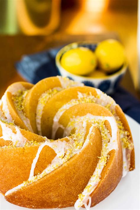 Triple Lemon Bundt Cake | Easy and Beautiful Spring Cake – Unsophisticook