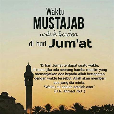 121 Kata Kata Bijak Islami Hari Jum'at – Jederr.com