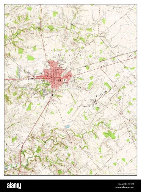 Wilmington, Ohio, map 1961, 1:24000, United States of America by ...