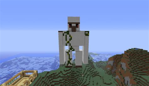 Iron Golem Statue Minecraft Project