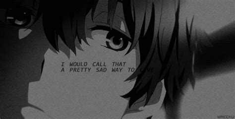 Sad Anime Quotes From Guys. QuotesGram