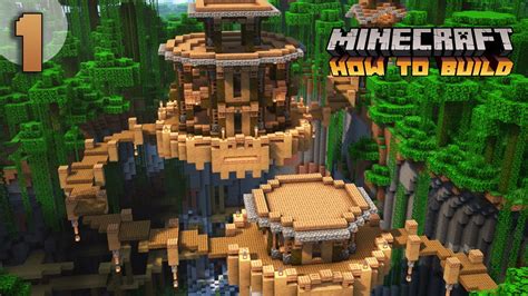 Minecraft: How to Build an Ultimate Jungle Base | Floating Treehouse ...