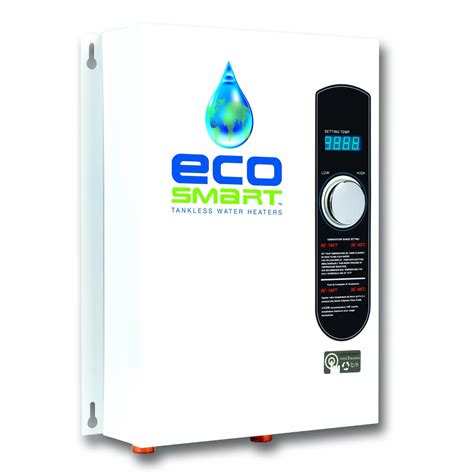 Ecosmart ECO 18 Electric Tankless Water Heater Patented Self Modulating ...