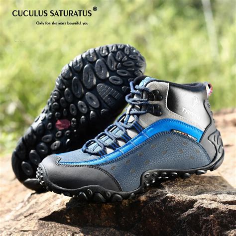 Waterproof Hiking Shoes For Men Suede Mountain Climbing Shoes Quality ...