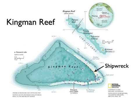 Kingman Reef Map