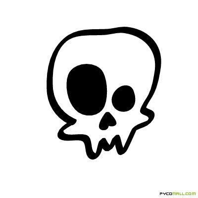 Cartoon Skull Vector Art Vector Arts | Skull art drawing, Scull drawing, Skull art