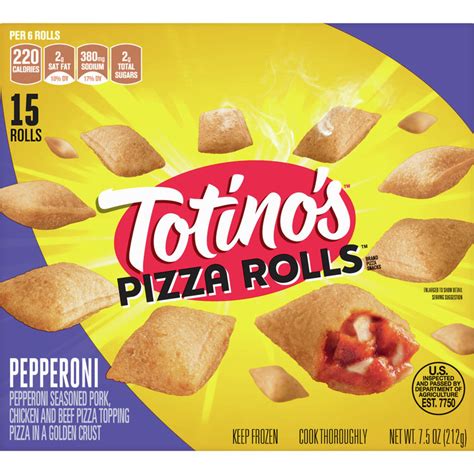 Totino's Frozen Pizza Rolls, Pepperoni, 15 rolls Reviews 2019