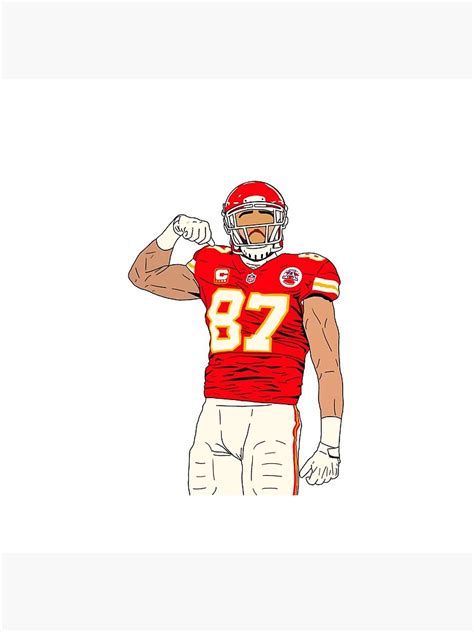 "Travis Kelce" Pin for Sale by egilbreth | Redbubble