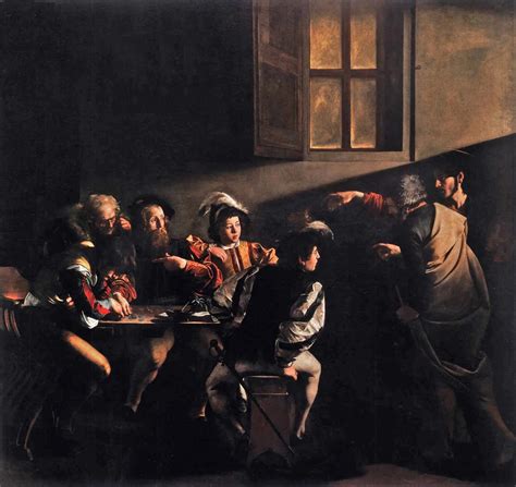 Unframed Canvas Prints The Calling Of St Matthew By Caravaggio-in ...