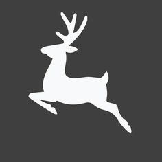 flying reindeer silhouette - Google Search | Silhouette christmas, Reindeer silhouette ...