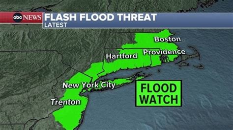 Northeast region on flood watch, South prepares for severe thunderstorms - US Global News