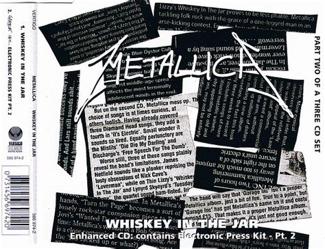 Metallica Whiskey in the jar (Vinyl Records, LP, CD) on CDandLP